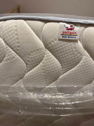 Colchon para cuna Poligon con funda
