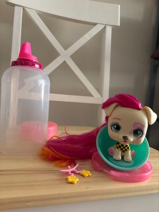 Vip Pets - Muñeca Perro con Pelo Largo