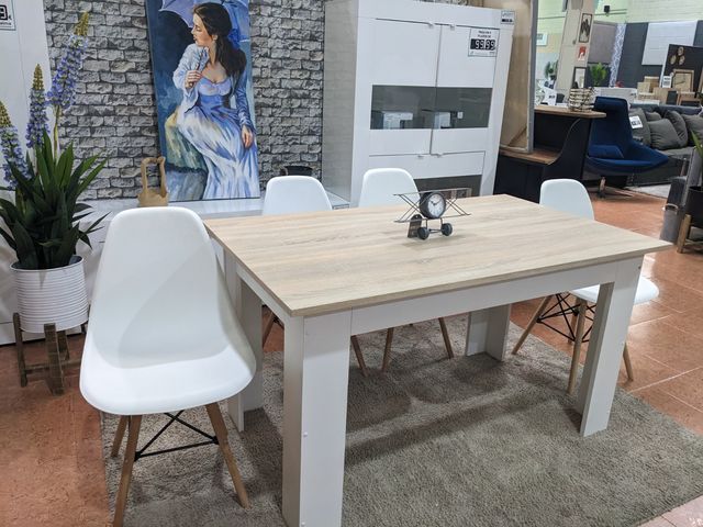 Mesa Comedor + 4 Sillas