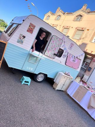 Caravana dulce para eventos