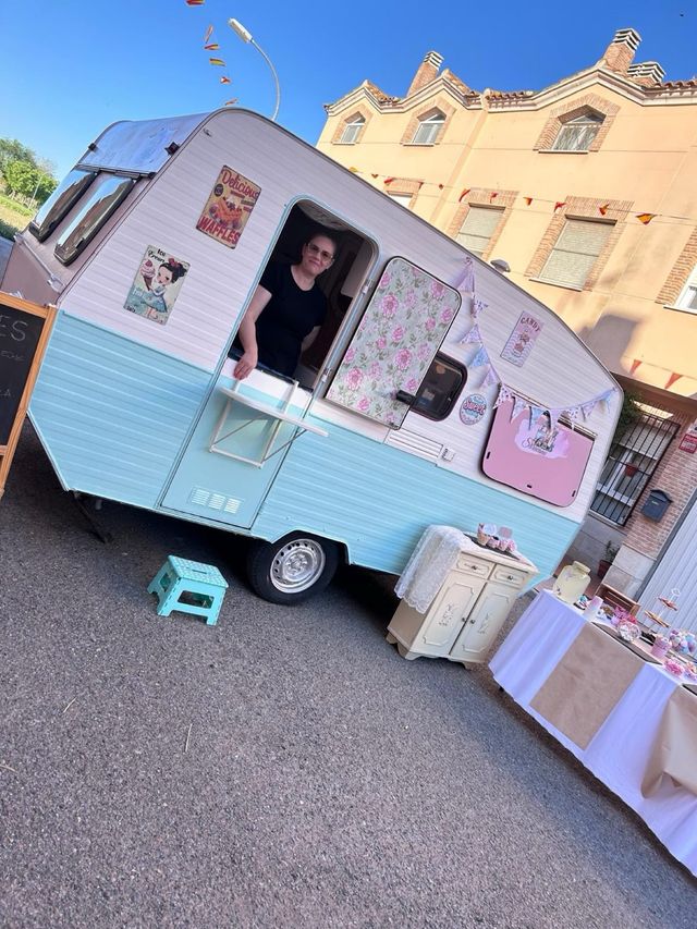 Caravana dulce para eventos