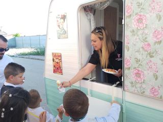 Caravana dulce para eventos