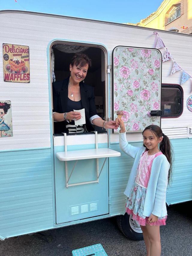 Caravana dulce para eventos