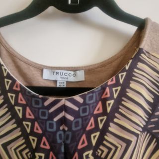 Camiseta Trucco M - marrón, multicolor