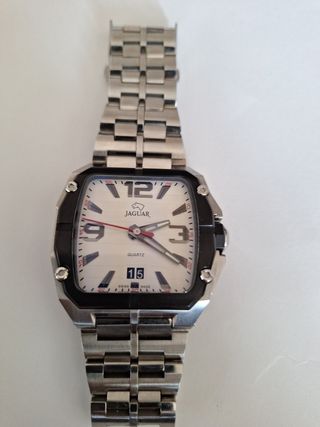 Reloj Jaguar cuarzo plata