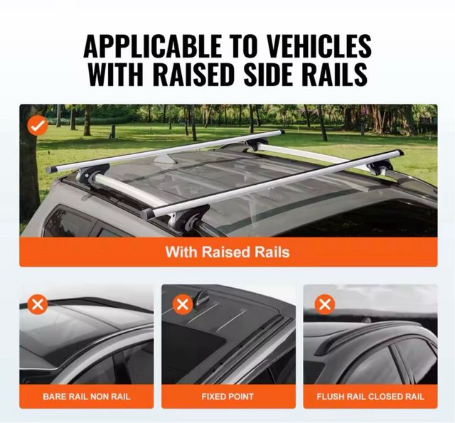 Barras Baca Coche 54" - Nuevas