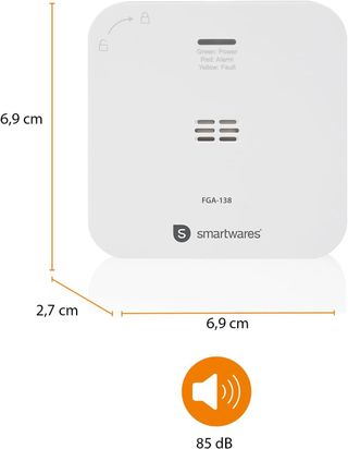 Detector de CO Smartwares – 85 dB