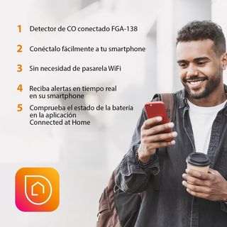 Detector de CO Smartwares – 85 dB