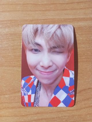 Photocard BTS RM - Love Yourself