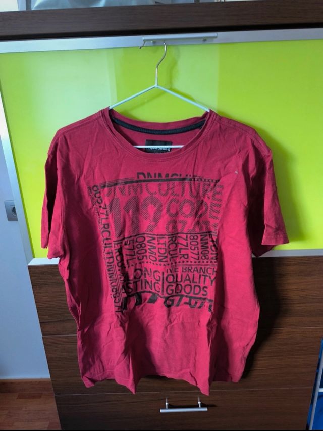 Camiseta Angelo Litrico granate t. XL