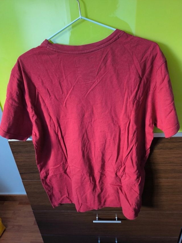 Camiseta Angelo Litrico granate t. XL