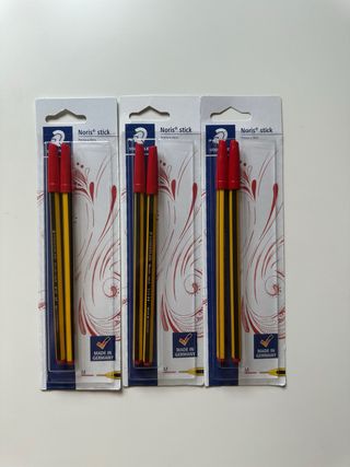6 Penne Noris Staedtler nuove