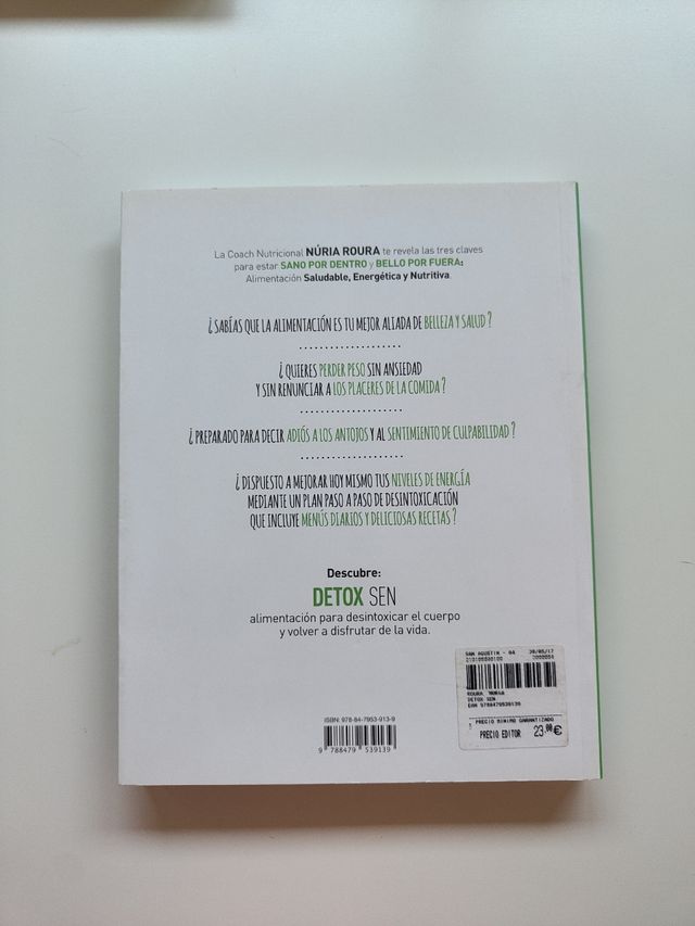Detox Sen - Libro de Nutrición