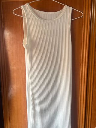 Vestido blanco casual
