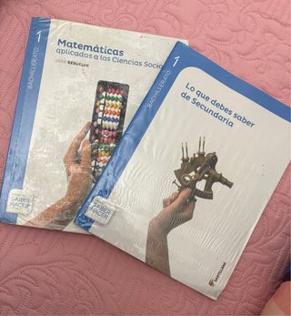 Libro de matemáticas, 1 bachillerato