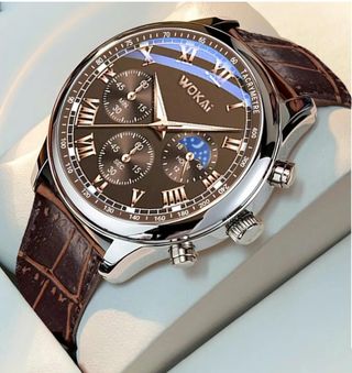 Reloj WOKAI marrón - Analógico NUEVO