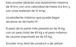 Moto minusvalido. eléctrica Sterling Little Gem.
