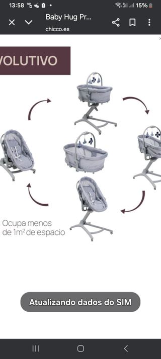 Cuna Baby Hug 5 en 1 Chicco