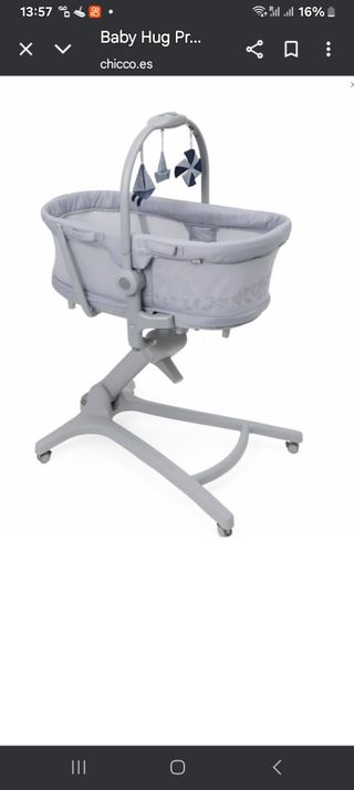 Cuna Baby Hug 5 en 1 Chicco