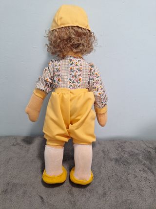 Bambole di pezza vintage - 2 unità