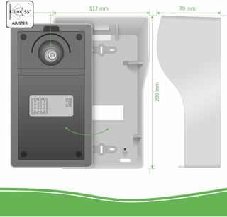 Videoportero IP WiFi ELRO DV477IP2 para 2 familias