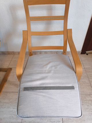 Sillón relax Ikea gris