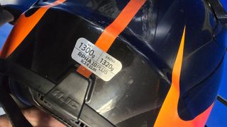 Casco moto HJC RPHA 10 negro-naranja