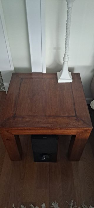 Mesa auxiliar de comedor, madera de acacia