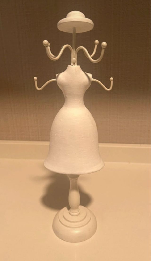 Espositore gioielli bianco