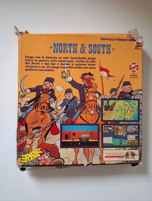 North & South Amstrad CPC juego
