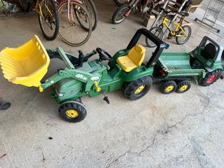 Tractor Pedales Jhon Deere o fent