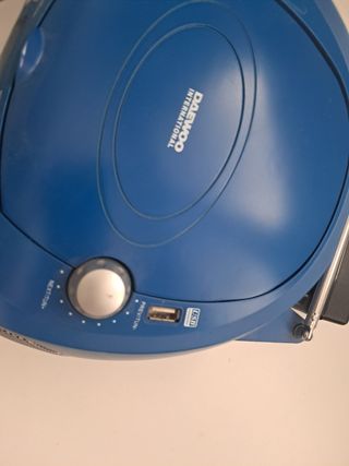 Radio Portátil Daewoo DBU-37 azul