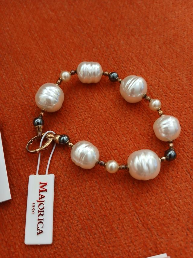 Joyas Majorica: Pendientes y Pulsera