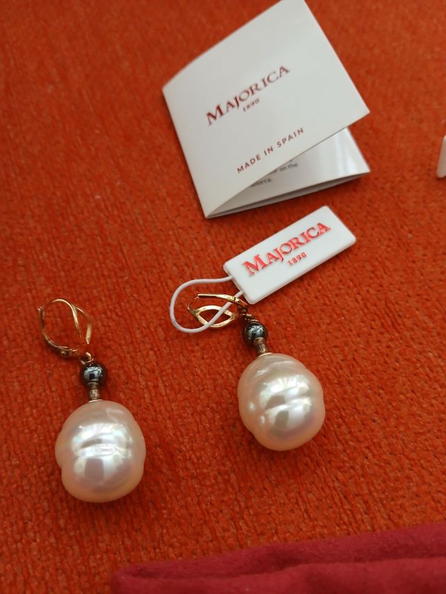 Joyas Majorica: Pendientes y Pulsera