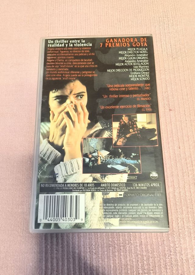 VHS Tesis - Alejandro Amenábar