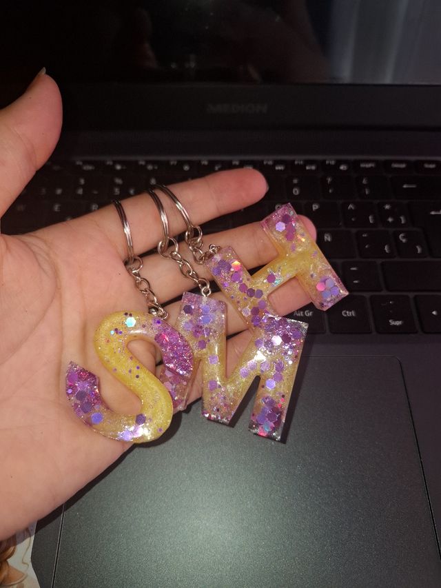 Llaveros letra de inicial