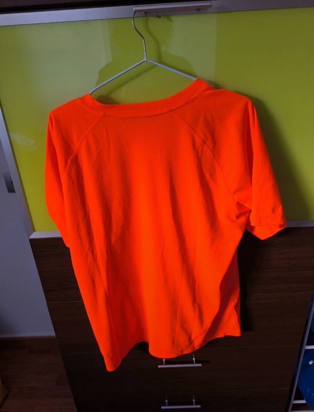 Camiseta pádel naranja t. M