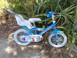 Bicicleta Frozen niña 16" usada 618237776 wasap