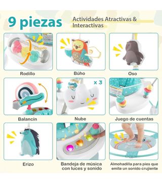 Saltador Bebé 360º - Zoológico