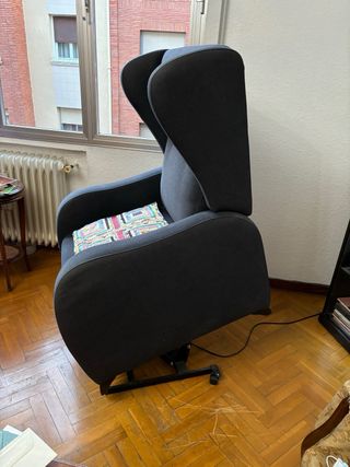 Sofá relax gris - reclinable