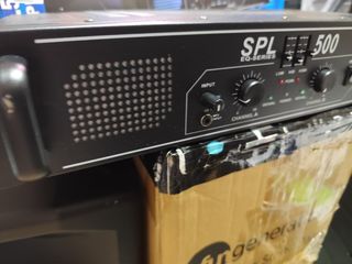 SPL 500 - Etapa potencia 500w con ecualizador 3 ba