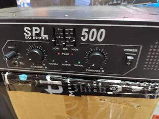 SPL 500 - Etapa potencia 500w con ecualizador 3 ba