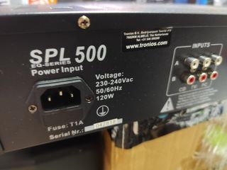 SPL 500 - Etapa potencia 500w con ecualizador 3 ba