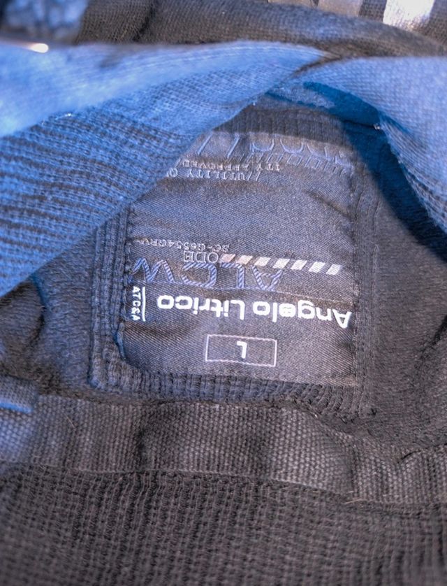 Sudadera Angelo Litrico negra t. L
