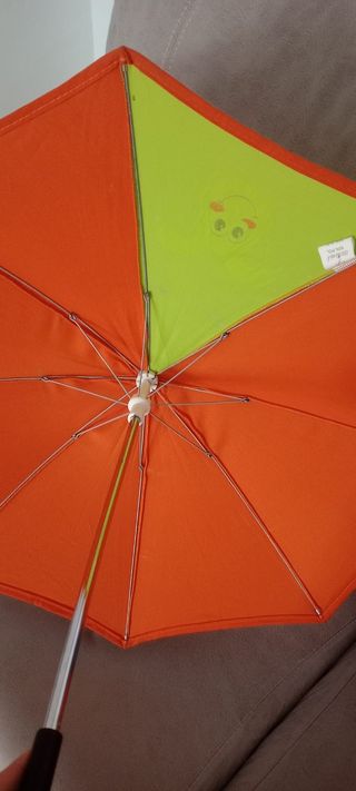 Paraguas y funda silla bebé