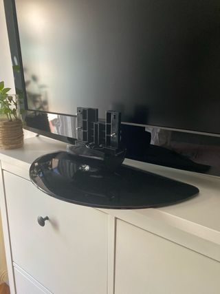 TV LG - Televisión pantalla negra