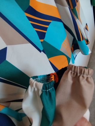 Camisa manga larga multicolor