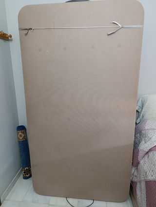 Canapé cama beige - plegable