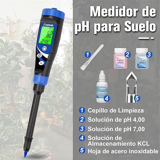 Medidor pH UIUZMAR - Suelo