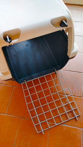 Transportín mascotas beige